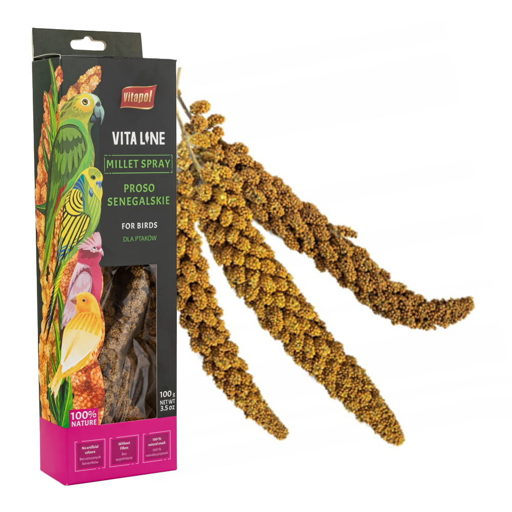 Vitapol Proso Senegalskie Dla Ptaków 100g